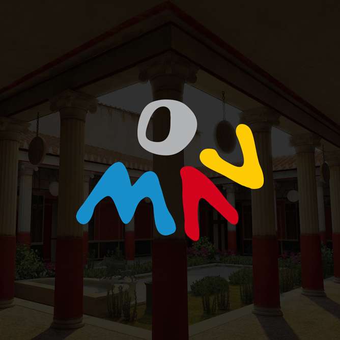 Logo Museo Archeologico Virtuale - Agenzia di comunicazione Napoli - Libellula Grafica Lab