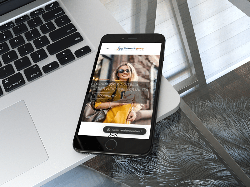 Realizzazione sito web Italmatic - Web agency Napoli - Libellula Grafica Lab