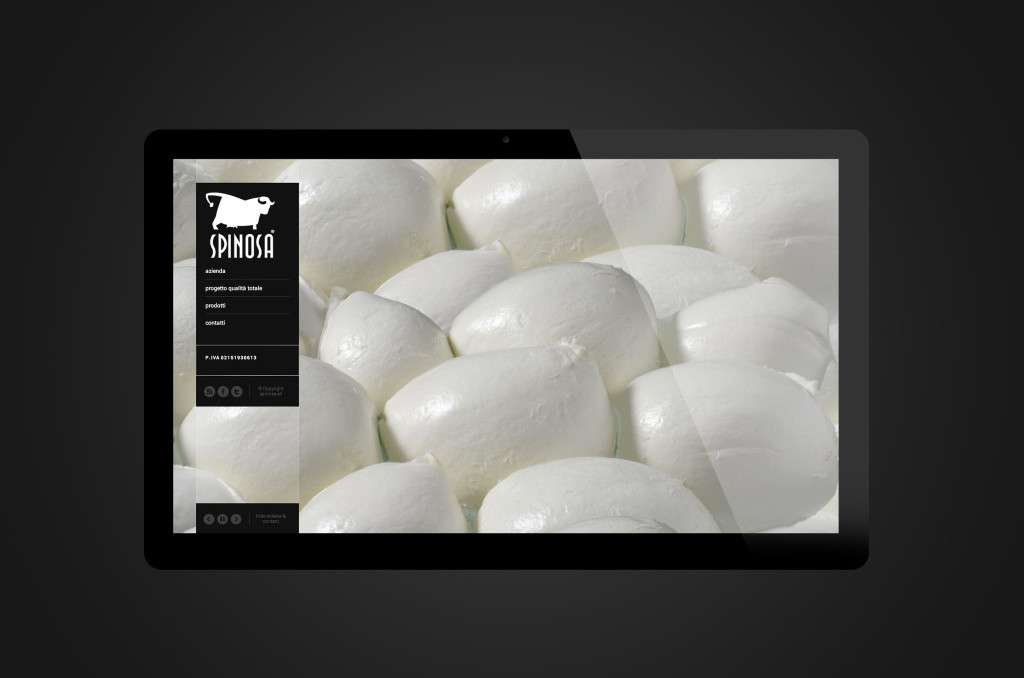Realizzazione sito web Spinosa Mozzarella - Web agency Napoli - Libellula Grafica Lab