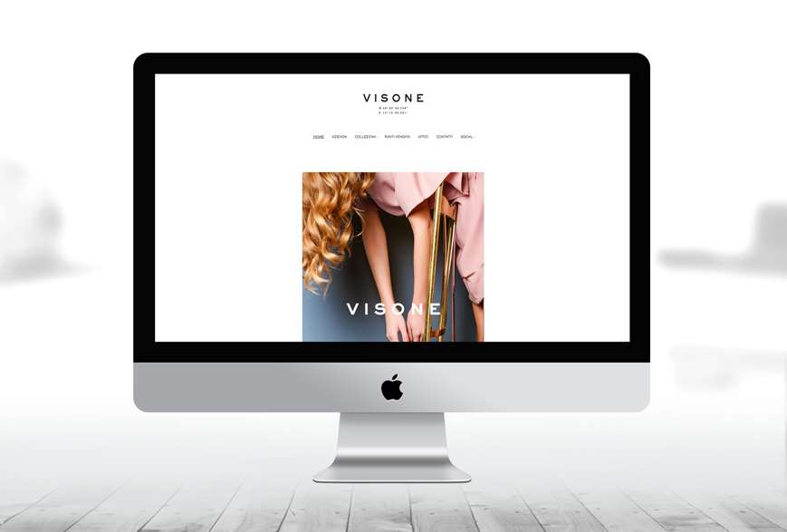 Creazione sito web VISONE -Agenzia di Comunicazione e Web Libellula Grafica Lab