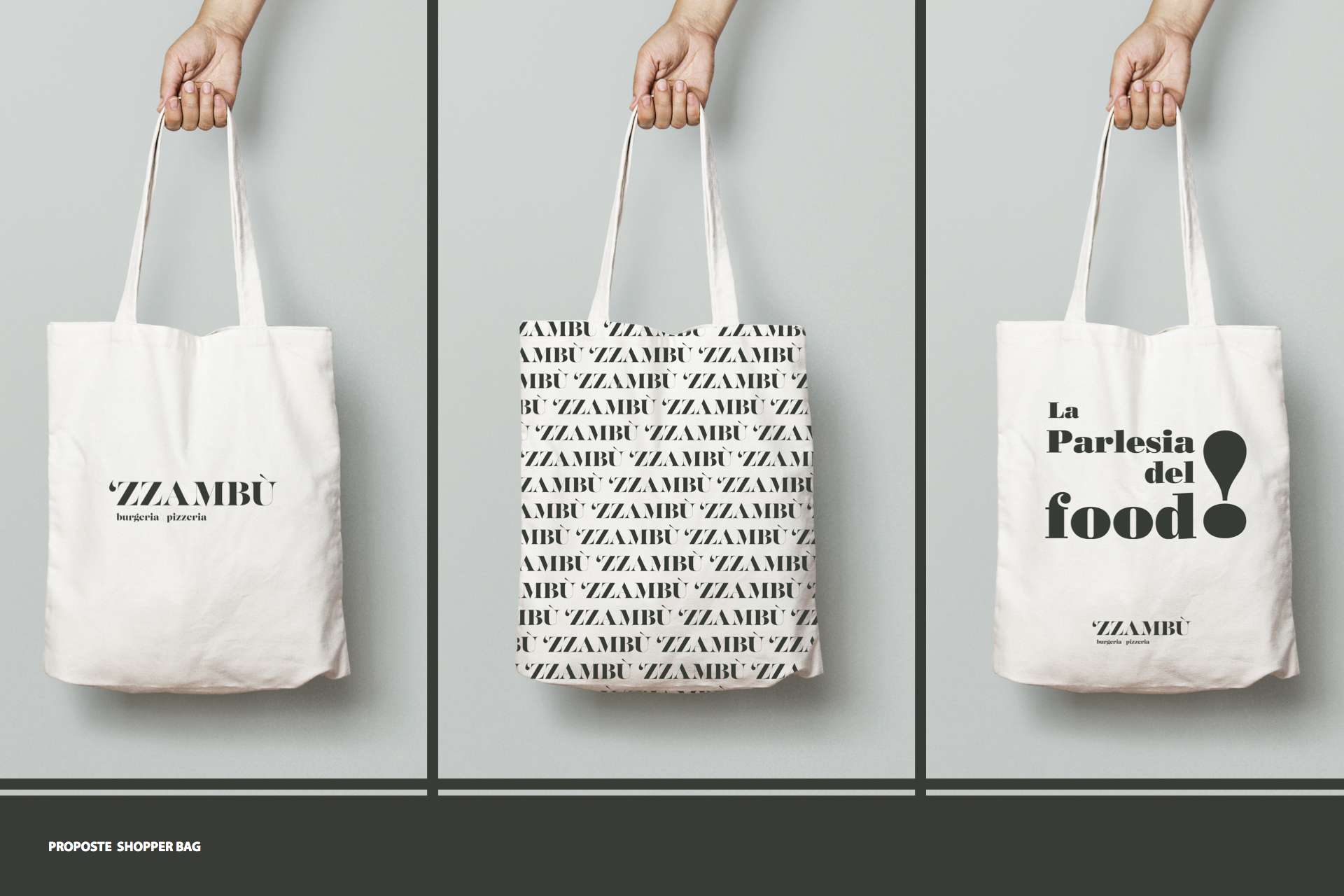 Immagine shopper food ristorante Zzambu napoli-Agenzia di Comunicazione e Web Libellula Grafica Lab