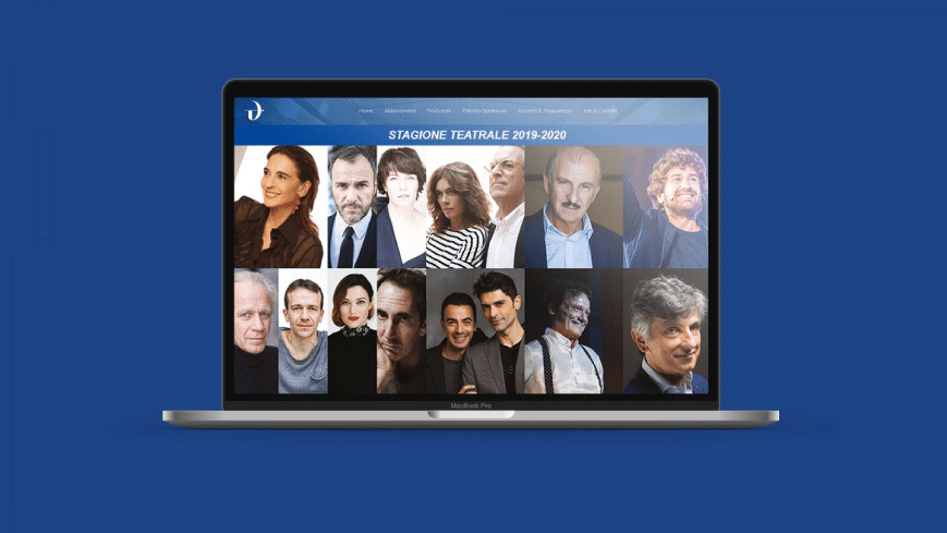 Teatro Diana - Realizzazione sito web - Agenzia di comunicazione Napoli - Libellula Grafica Lab