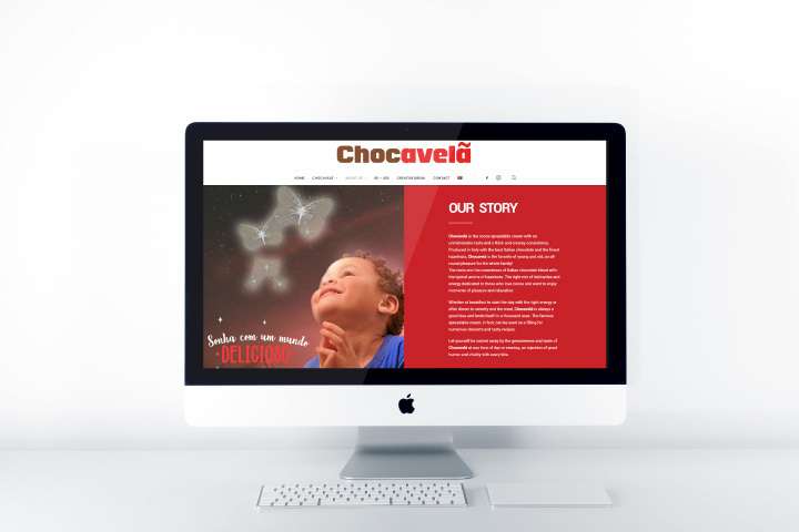 Chocavela Ideazione web agenzia di comunicazione Libellula Grafica lab Napoli