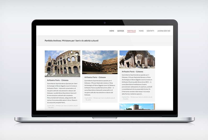 sito web capriolo restauri-Agenzia di comunicazione Napoli Libellula Grafica Lab