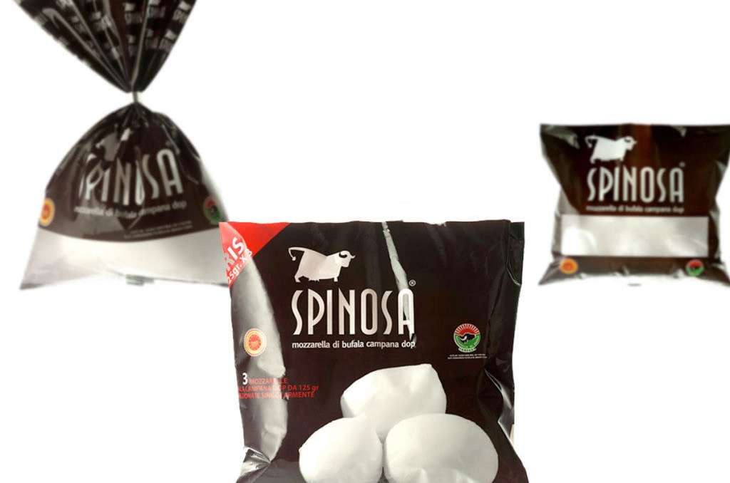 Spinosa spa mozzarella Packaging Agenzia di comunicazione Libellula