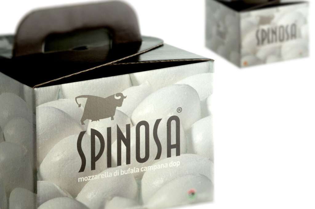 Spinosa Mozzarella di bufala brand dentiti e web Agenzia di comunicazione Libellula