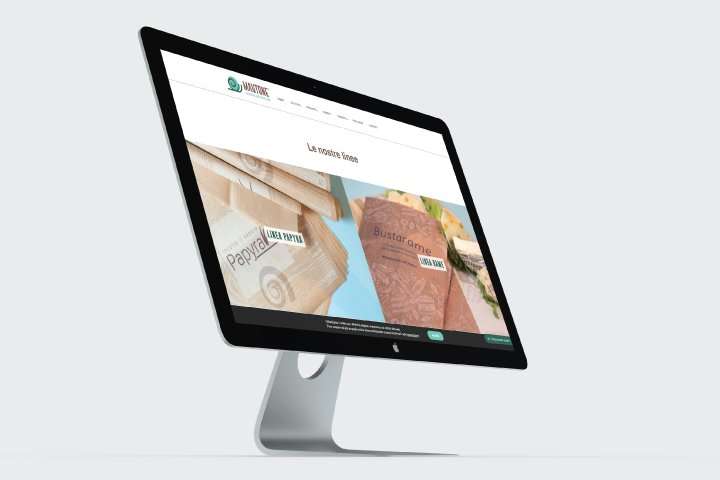 Progetto sito web Mautone Packaging