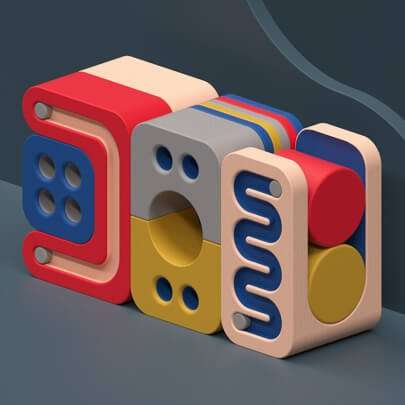 Tendenze di web marketing 2021 libellula web agency napoli 3d geometriche per il web 2021