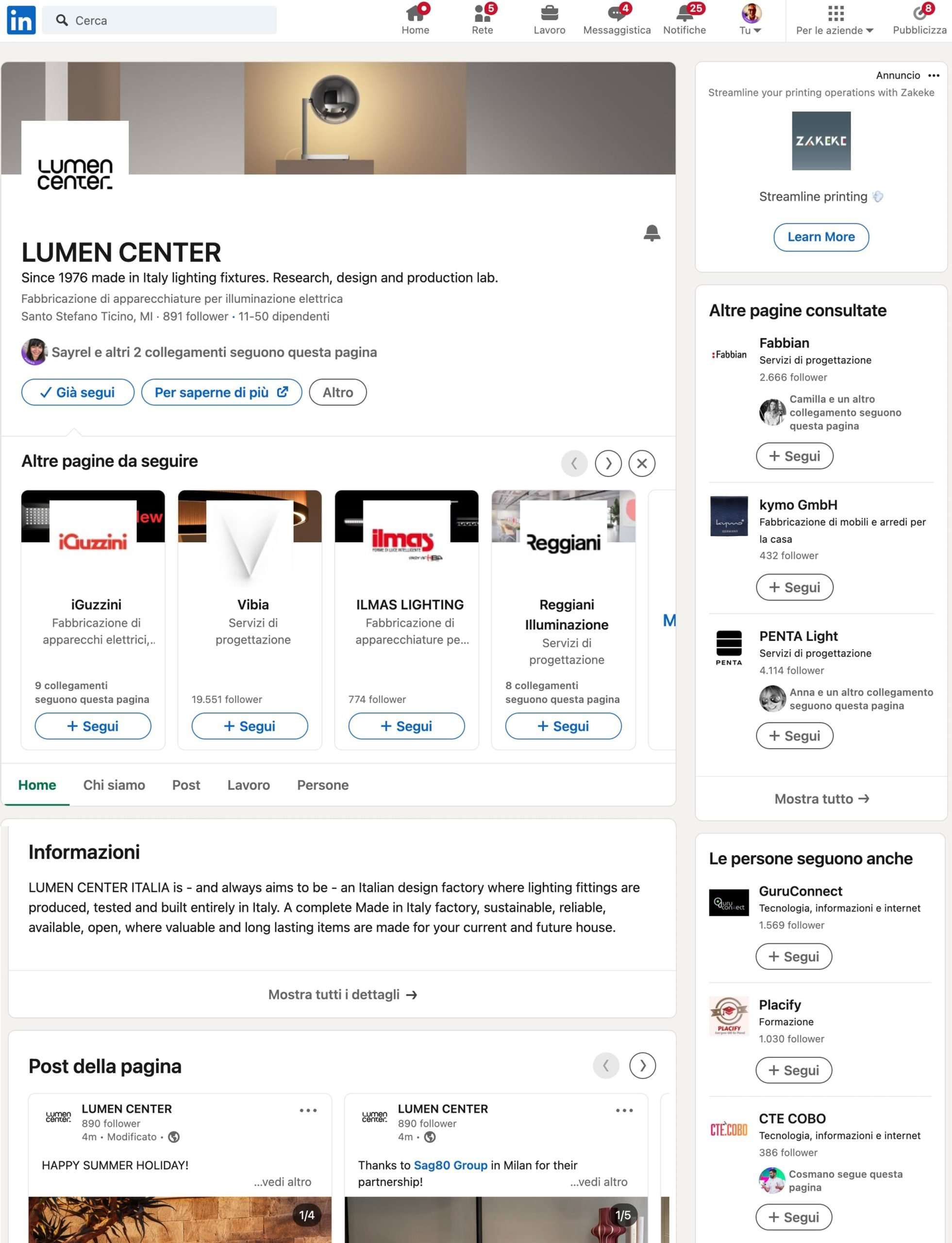 likedin lumen center